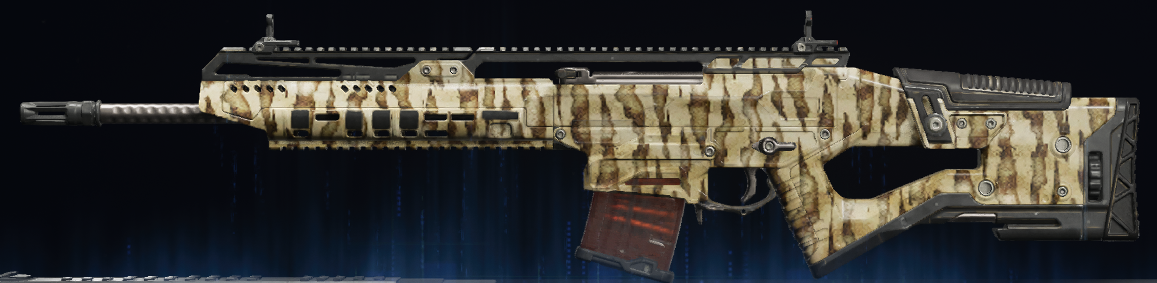 Rendu du camouflage Tyran sur KRS-7.62